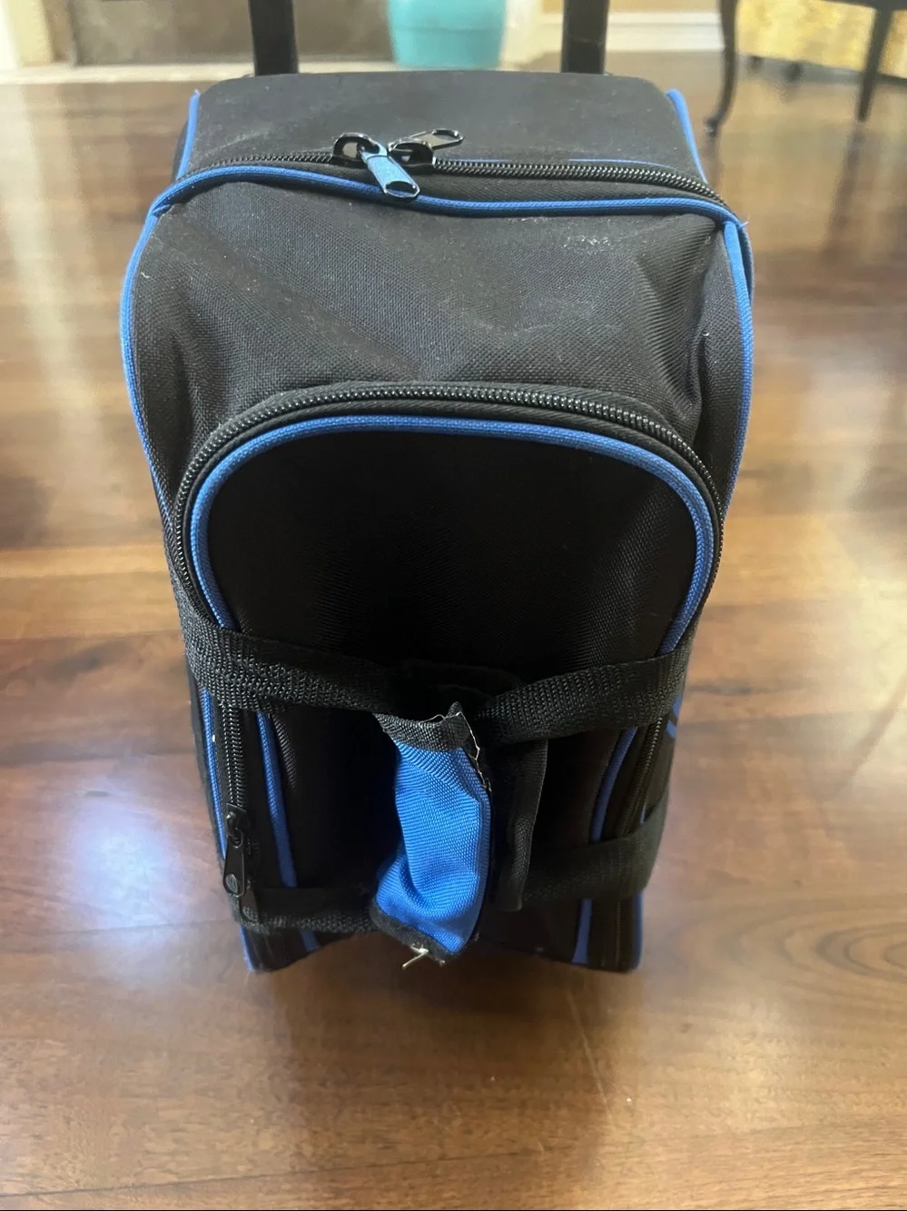 Elite Rolling Bowling Ball & Shoe Bag Royal Blue